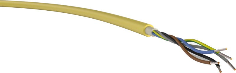 PVC-Site cable XYMM K 35 4X1.5 YE Ring 50 m