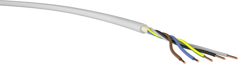 Halogen-free sheathed cable with improved fire performance NHXMH 5X1.5 GR Dca Ring 100 m