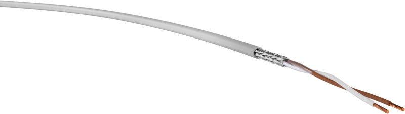 Electronic control cable with tinned copper braid shield LiYCY 2X0.5 GR Eca Drum 500 m