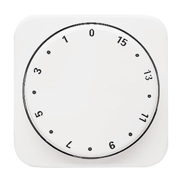 BUSCH-JAEGER Drehknopf für Zeitschaltuhr 15min Reflex SI alpinweiß – 2CKA001753A6158