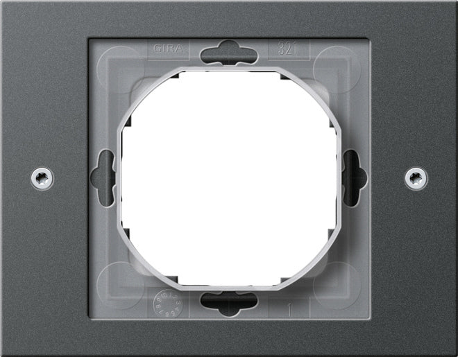 GIRA Rahmen 1fach TX44 (Unterputz IP44) anthrazit – 021167