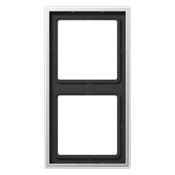 Rahmen 2fach, senkrechte und waagerechte Montage, LS990, Aluminium – AL2982