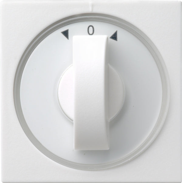 Cover. Toggle switch timer + blind system 55 Pure white m – 066627