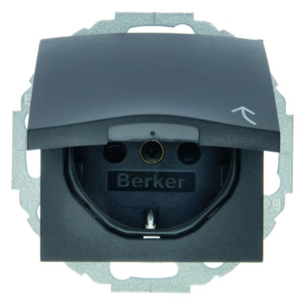S.1/B.x SSD mit verdrehbarem Topf erh. Ber.schutz u.Klappdeckel, ant. matt – 47441606