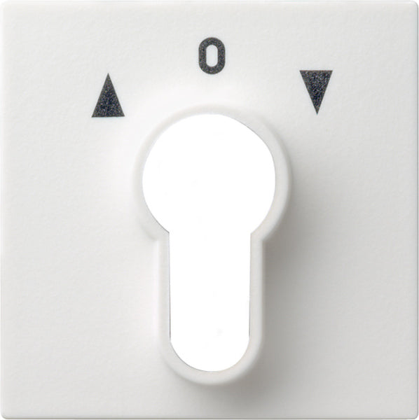 Abd. Schlüsselschalter/-taster System 55 Reinweiß – 066403