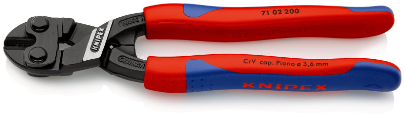 KNIPEX CoBolt® black atramentized 200 mm, 2-C, SB – 71 02 200