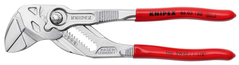KNIPEX KNIPEX Zangenschluessel 180mm Greifweite 35mm, 180 x 44 x 15 mm – 86 03 180