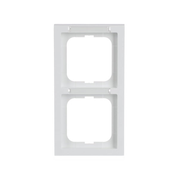 Abdeckrahmen mit Sichtfenster senkrecht 2-fach studioweiß - future linear – 2CKA001754A4365