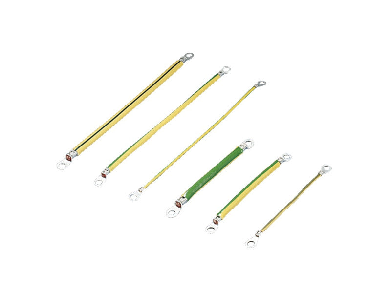 Erdungsbänder M8-M8, Querschnitt 16mm², Länge 300mm, PAK=5 ST – 2568000