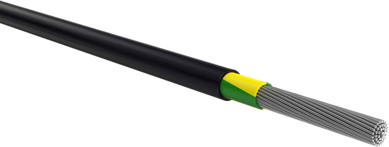 PVC-insulated cables with aluminum conductor E-AYY 1X70 RM SW Eca Cut length