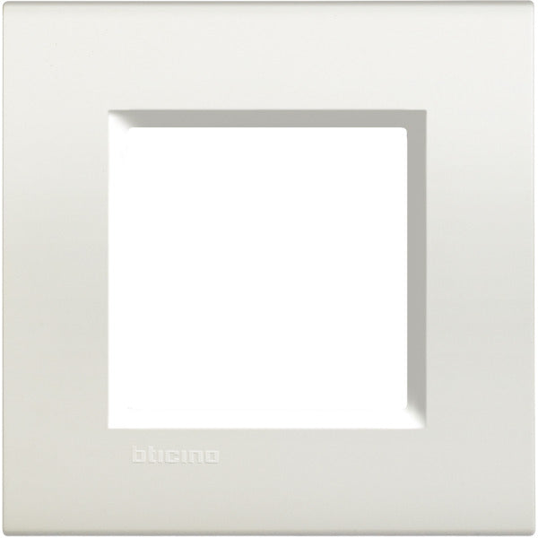 Abdeckrahmen LIVINGLIGHT: 1-fach, 2 Module, Farbe: Weiß – LNA4802BI
