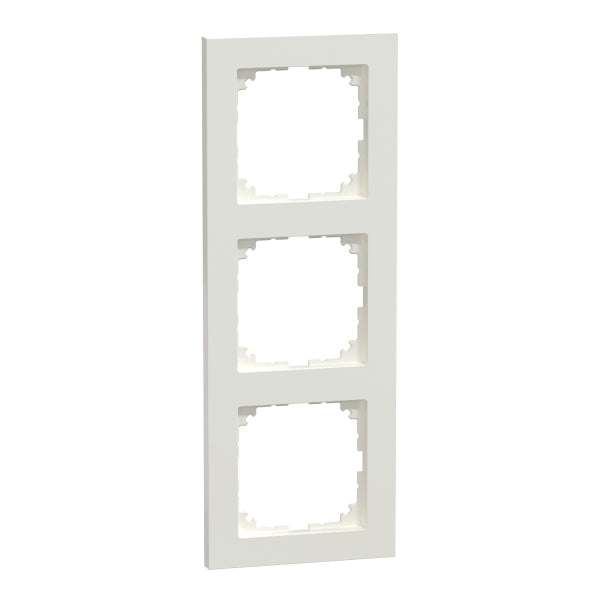 MERTEN M-Pure-Rahmen, 3fach, polarweiß, M-Pure – MEG4030-3619