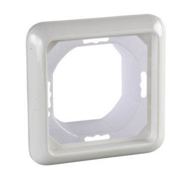 Frame 1-gang FASHION IP44 pure white – 224144