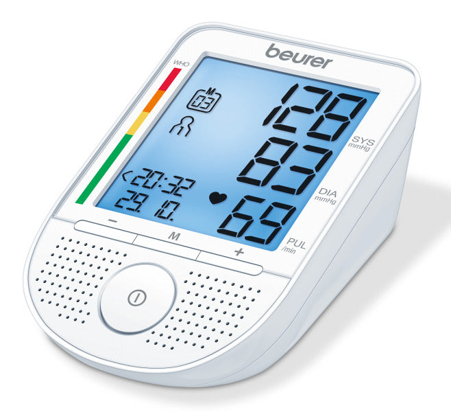 Upper Arm Blood Pressure Monitor 2x60 Memory Voice Output – 65628