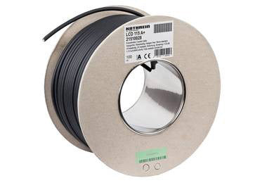Coaxial Cable 4.8PE Impedance: 75 Ohm 100m black – 21510028