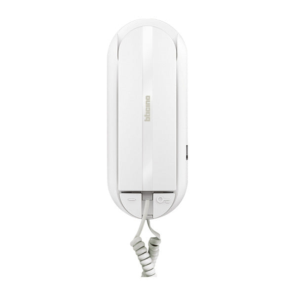 BTICINO Audio-Hausstation SPRINT L2 mit Handhöre r, Farbe: Weiß – 344232