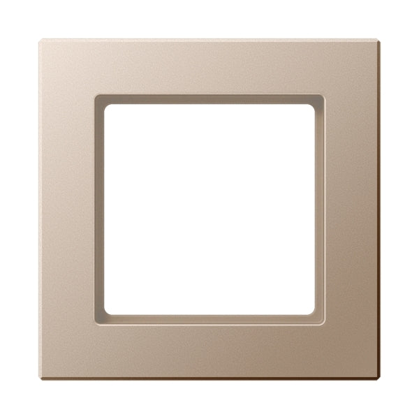 Frame 1-gang, vertical and horizontal mounting, ACREATION, champagne – AC581CH