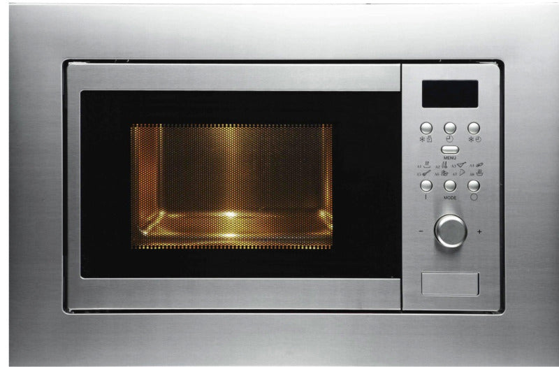 Built-in microwave 60cm 700W 17l stainless steel