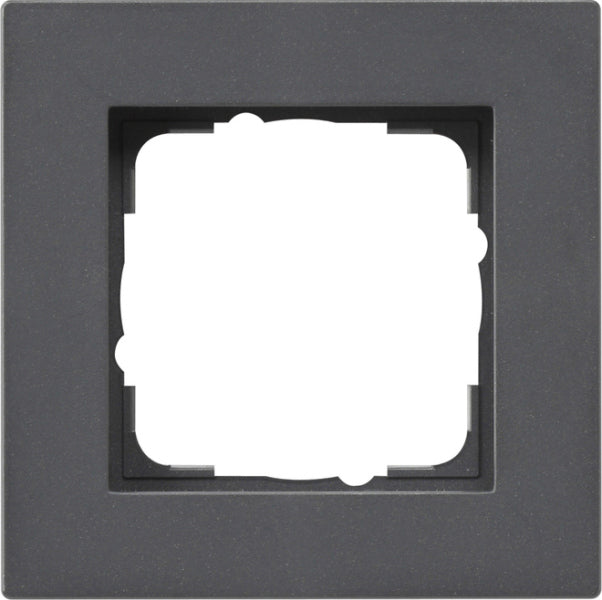 Abdeckrahmen 1f flach Gira E2 Anthrazit – 0211235