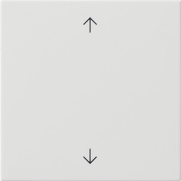 GIRA S3000 Bedienaufsatz Jalousie System 55 reinweiß glaenzend – 536103