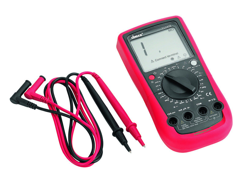 CIMCO Digitales Multimeter easy, mit Messbuchs enanzeige (600 V) TRMS – 111408