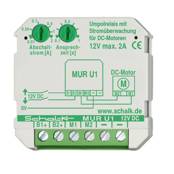 Motor-Umpolrelais 12V DC, 2A – muru12