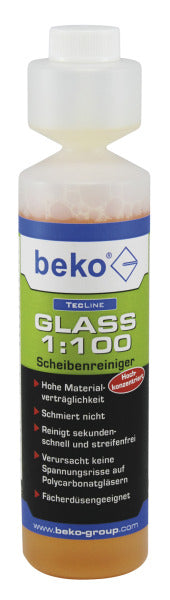 TecLine GLASS 1:100 Windscreen Cleaner Concentrate 250 ml – 299 5 250