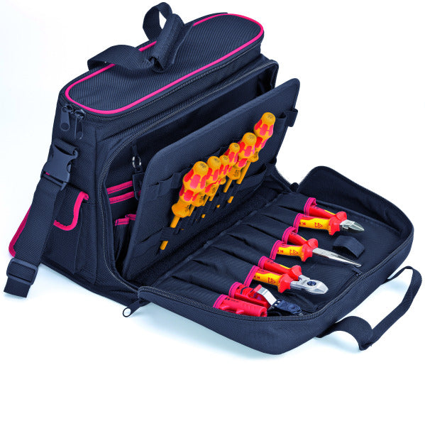 Werkzeugtasche Service Elektro, 11-teilig sw 440x340x200 – 00 21 10 V01