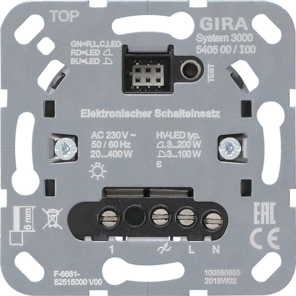 GIRA S3000 elektr. Schalteins. Einsatz – 540500