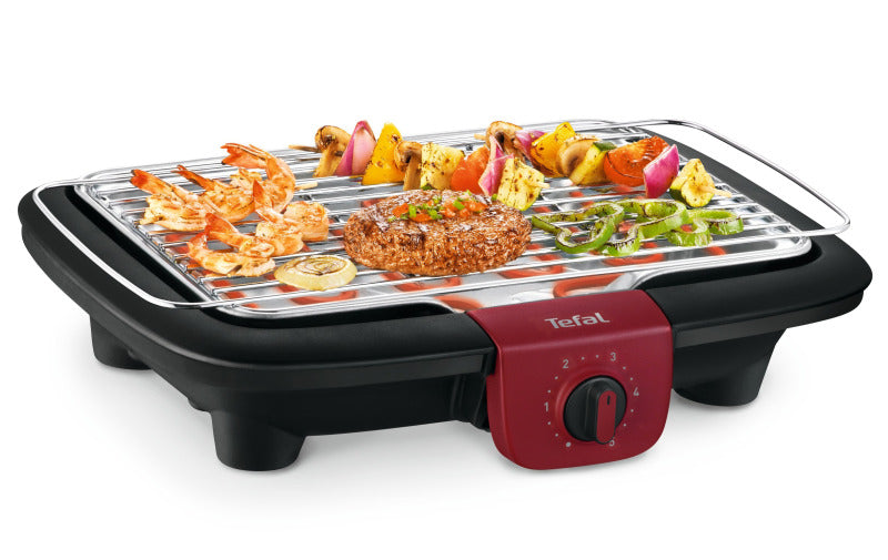 BBQ-Tischgrill 2300W Thremostat Grillrost sw-ro – BG90E5