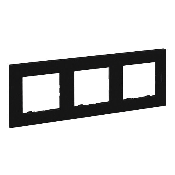 LEGRAND Niloe Step 3-fach Rahmen schwarz – 864573