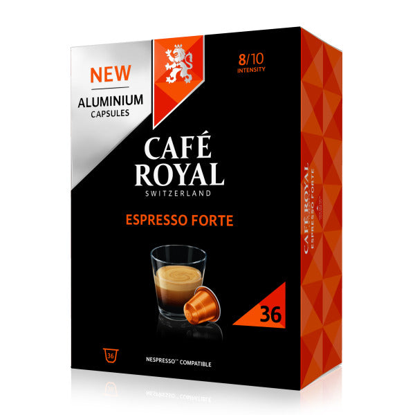 Coffee capsule box Aluminum Espresso Forte (36 capsules) for Nespresso m. – 10175113