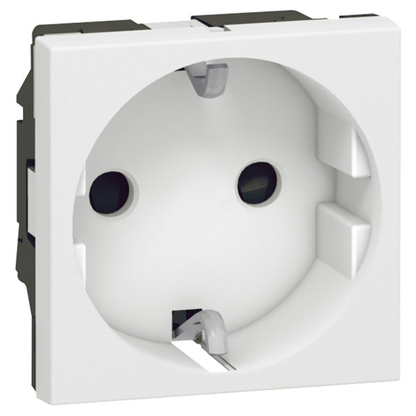 EXP_KLA Mosaic Grounded Outlet, Ultra White