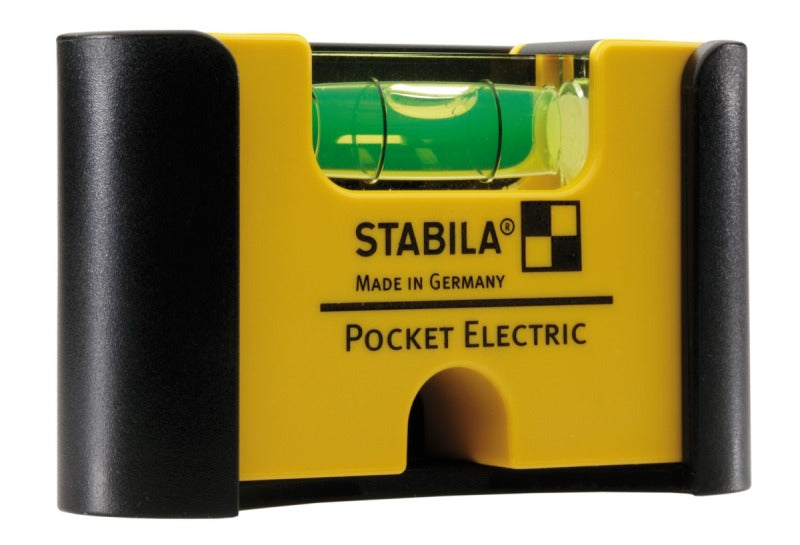 Wasserwaage Pocket Electric, 7 cm, mit Gürtel-Clip – 18115