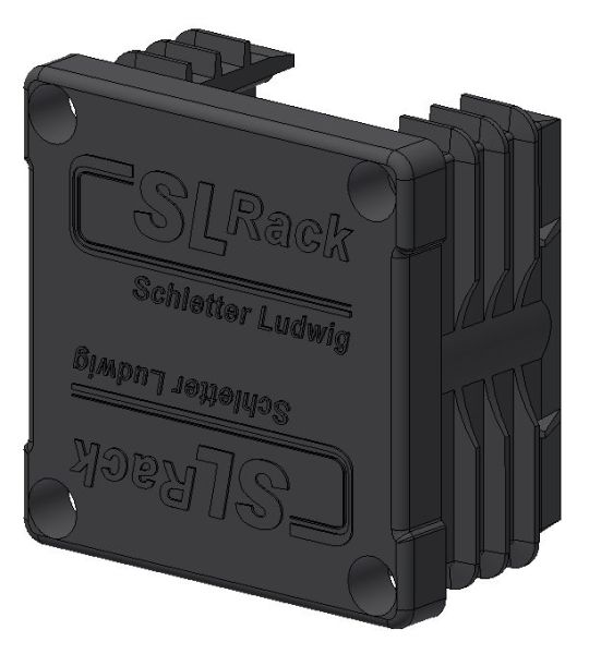 Kunststoff-Endkappe 40x40, schwarz – 94640-05
