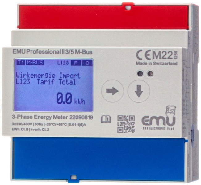 Wandlerzähler /5 oder /1 MID B+D 3x230/400V, 5(6)A, 50 Hz – P21A000M
