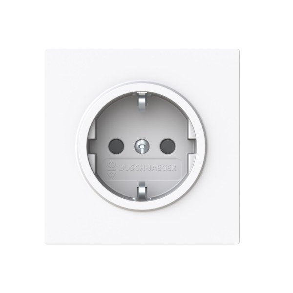 SCHUKO Socket Outlet Insert Safety+ studio white - art linear – 2CKA002013A5489