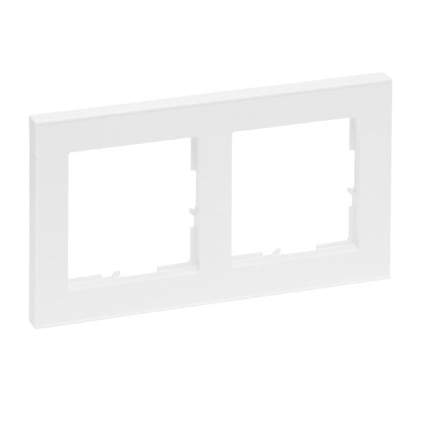 LEGRAND SEANO+ 2-fach Rahmen in der Farbausführu ng Ultraweiss – 765182