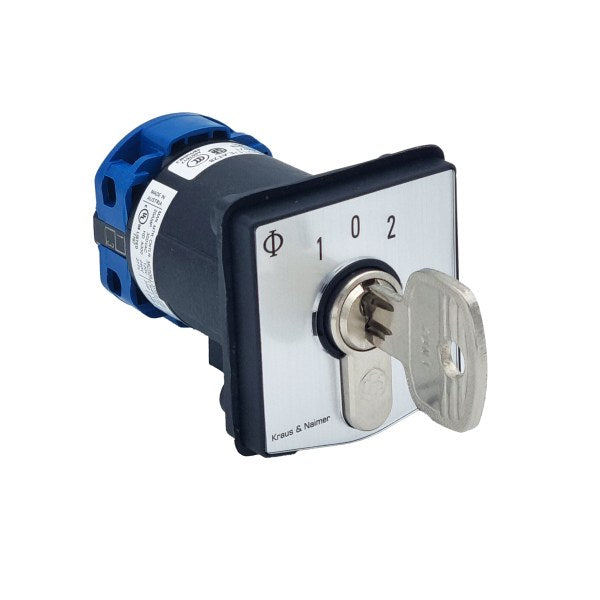 Changeover switch 1-0-2 1-pole profile half cylinder, removable only at 0 – 70077971