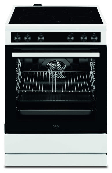 Freestanding Cooker 60cm Ceramic Hob 7BA A white – 940003134