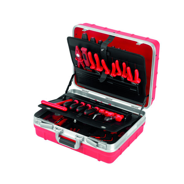 Tool Box Electric 1000 V, Champion, red. 53 pieces. – 175372
