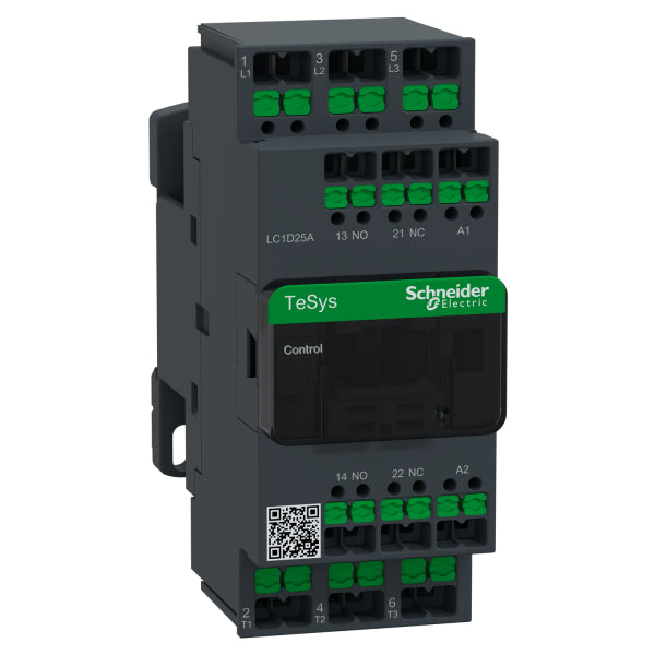 SCHÜTZ 3P 25A AC3 230V AC SNAPIN – LC1D25AP7