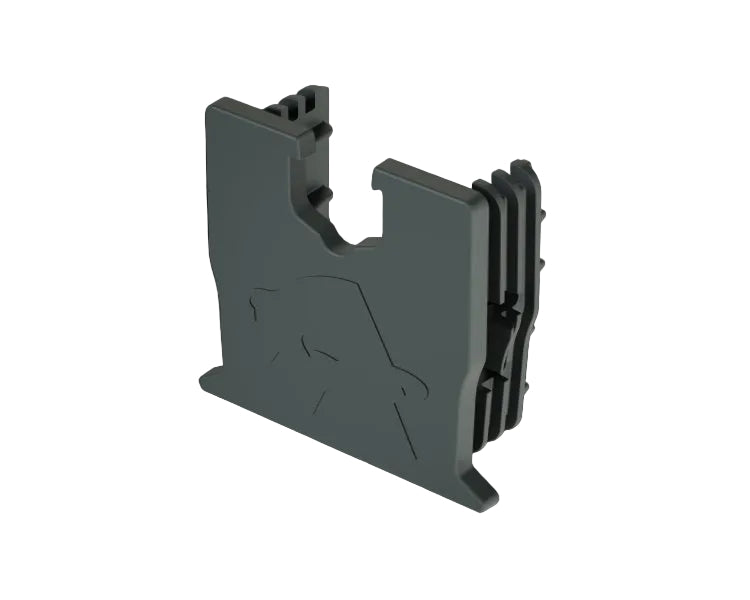 PREVARIO Schienenkappe, grau – 60430101