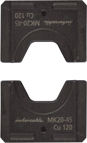 Hexagonal insert for Cu-cable lugs and connectors according to DIN 25mm², Kz.10 – 760467