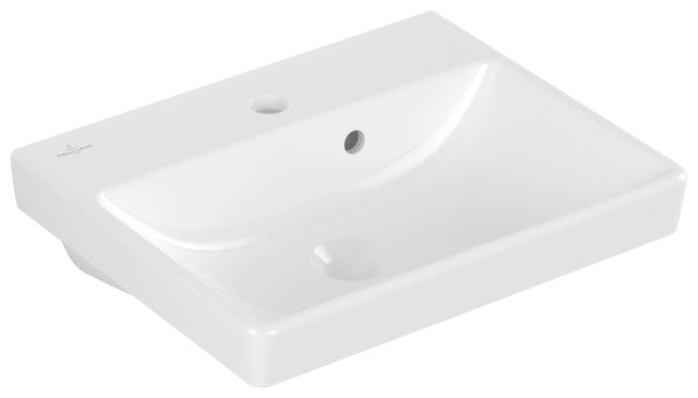 VILLEROY&BOCH V&B Avento Handwaschbecken 45cm mit ÜL, 1 HL, weiß – 73584501