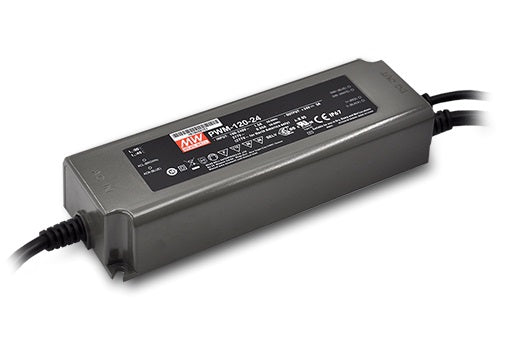Meanwell LED Schaltnetzeil IP67 120W 24V/5A Konstantspannung,PWM dimm(Möbeleinbau) – PWM-120-24