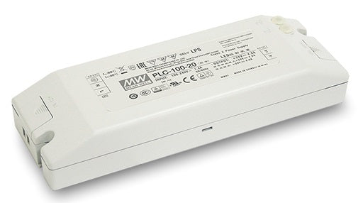 Meanwell LED Schaltnetzeil IP20 PFC 96W 24V/4A Konstantspannung,Konstantstrom einst. – PLC-100-24