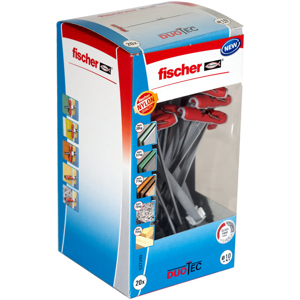 FISCHER DÜBEL Duotec 10 S PH - VPE=10ST Duotec – 539026