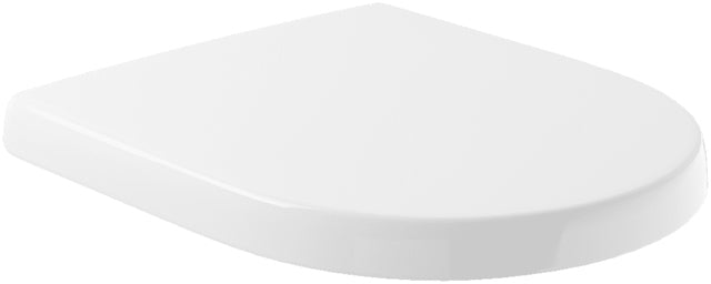 VILLEROY&BOCH V&B Omnia Architectura WC-Sitz Scharn. Edelstahl, weiß, Quick rel.Soft close c. – 98M9C101