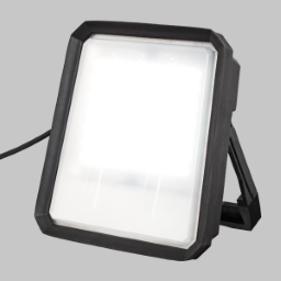 Alva LED-Baustellenstrahler,220-230V, LED 30W 2700lm, 1 Steckdose, IP54, 5m Zuleitung - SONNE3000